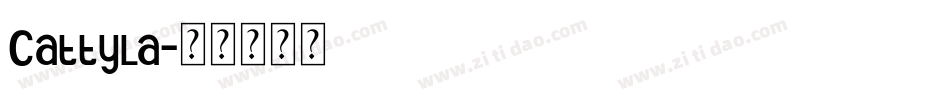 Cattyla字体转换