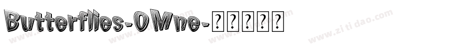 Butterflies-OMne字体转换