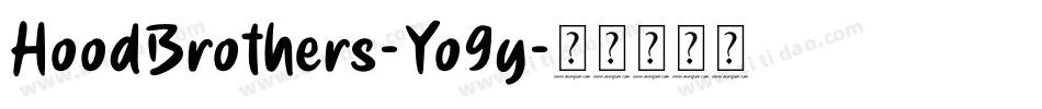 HoodBrothers-Yo9y字体转换