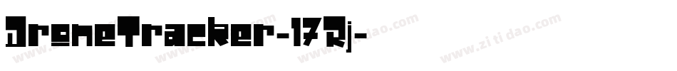 DroneTracker-17Rj字体转换