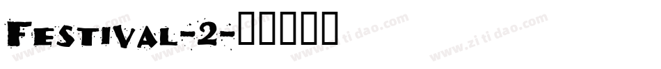 Festival-2字体转换