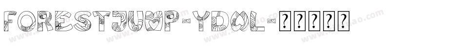 ForestJump-YdwL字体转换