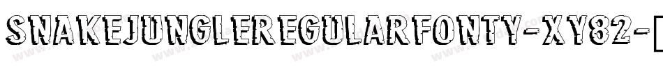 SnakeJungleRegularFonty-XY82字体转换