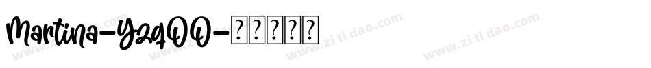 Martina-YzqOO字体转换