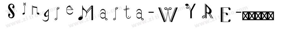 SingleMalta-WYRE字体转换