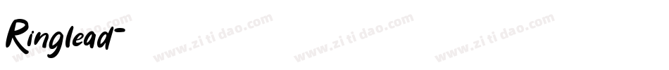 Ringlead字体转换