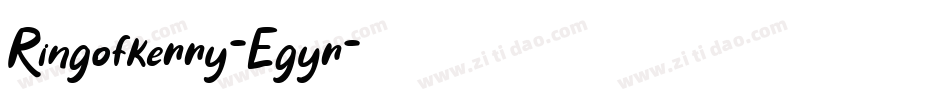 Ringofkerry-Egyr字体转换