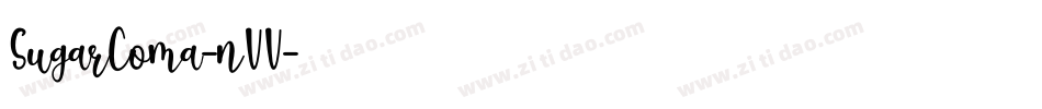 SugarComa-nVV字体转换