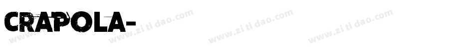 Crapola字体转换