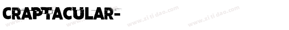 Craptacular字体转换