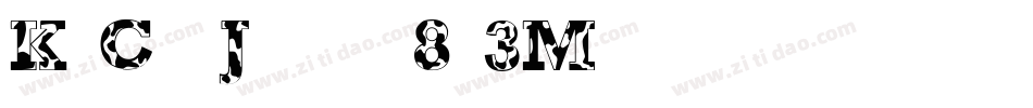 KrCowJuice-8e3M字体转换