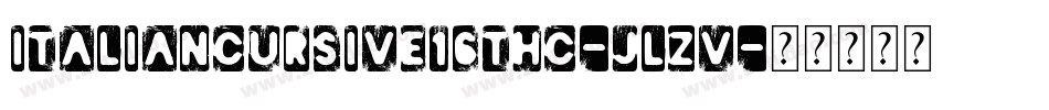 ItalianCursive16ThC-jLzv字体转换