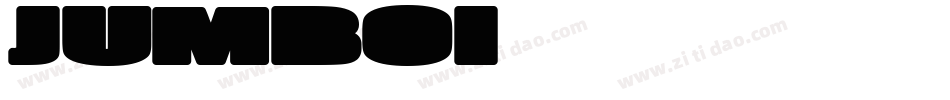 jumboi字体转换