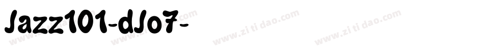 Jazz101-dJo7字体转换