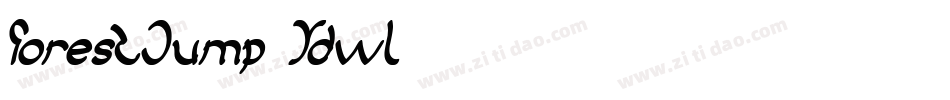 ForestJump-YdwL字体转换
