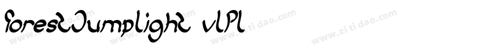 ForestJumpLight-vLPL字体转换