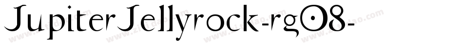 JupiterJellyrock-rgO8字体转换