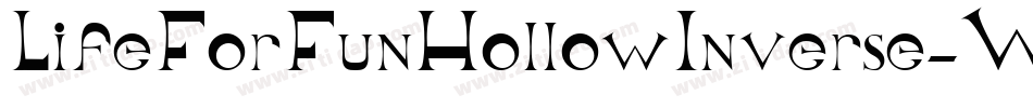 LifeForFunHollowInverse-WB6v字体转换