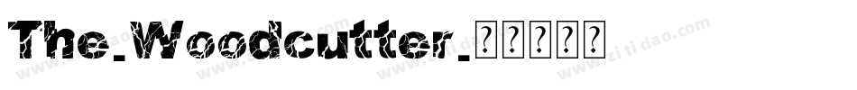 The-Woodcutter字体转换