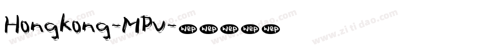 Hongkong-MPv字体转换