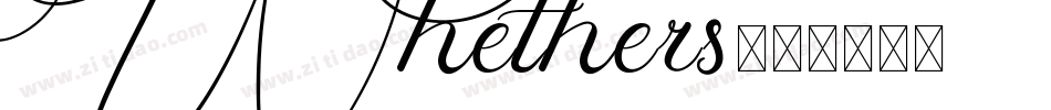 Whethers字体转换