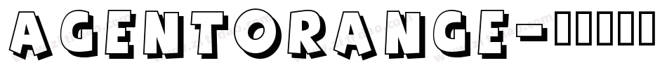 AGENTORANGE字体转换