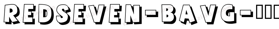 RedSeven-BAVG字体转换