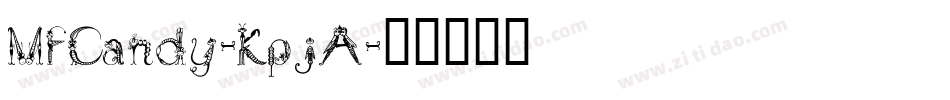 MfCandy-KpjA字体转换