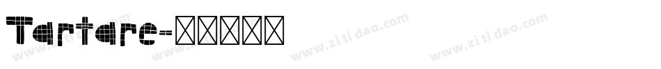 Tartare字体转换