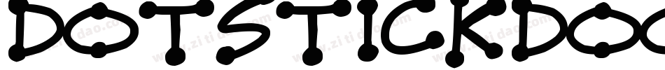DotStickDoodles-6Ol6字体转换