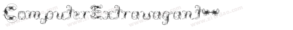 ComputerExtravagant字体转换 ComputerExtravagant字体转换