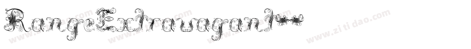 RangeExtravagant字体转换