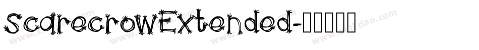 ScarecrowExtended字体转换