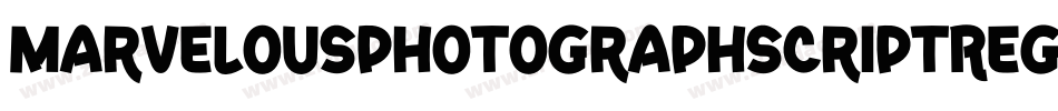 MarvelousphotographscriptReg-x38dq字体转换