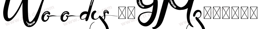 Woodys-8YMz字体转换