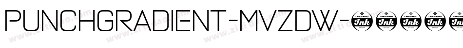 PunchGradient-MVZdw字体转换