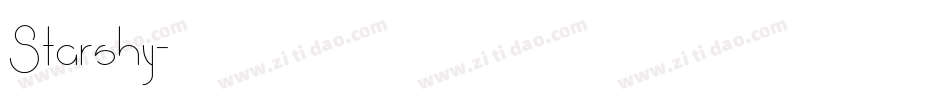 Starshy字体转换