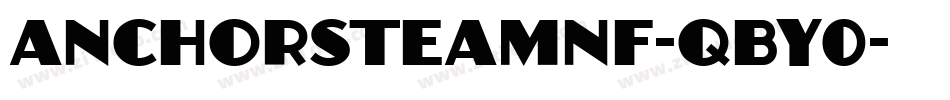 AnchorSteamNf-qBY0字体转换
