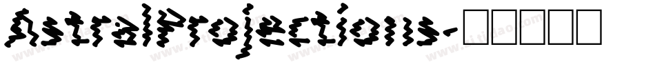 AstralProjections字体转换