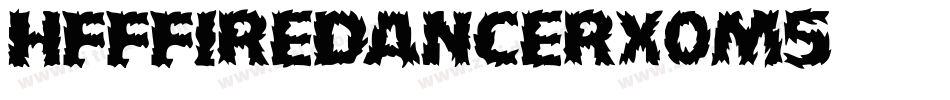 HffFireDancer-x0m5字体转换