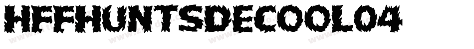 HffHuntsDeco-ol04字体转换