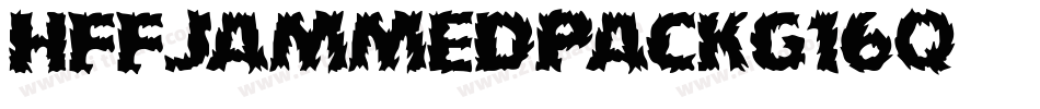 HffJammedPack-G16q字体转换