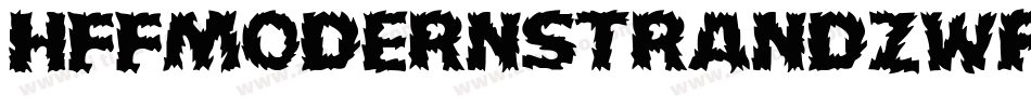 HffModernStrand-zWPD字体转换