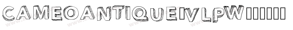 Cameoantique-VLPw字体转换