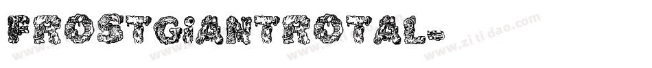 frostgiantrotal字体转换