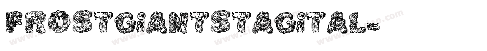 frostgiantstagital字体转换