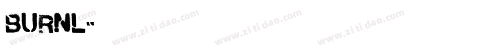 BURNL字体转换
