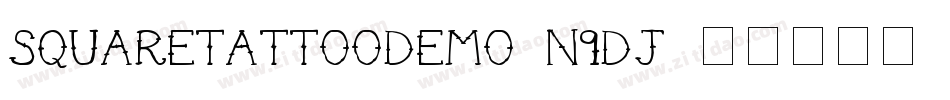 SquareTattooDemo-n9DJ字体转换