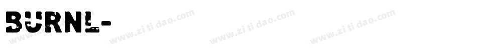 BURNL字体转换
