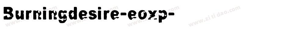 Burningdesire-eoxp字体转换